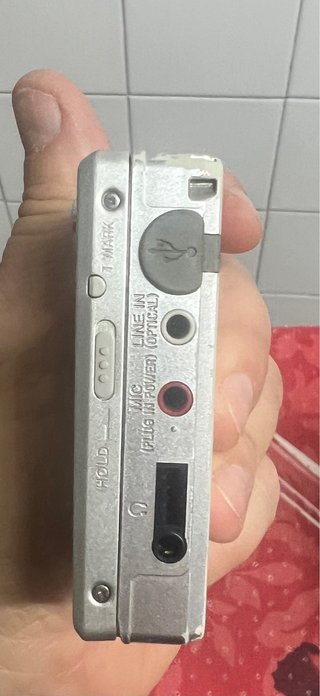 Minidisc Sony MZ-N710 Plata