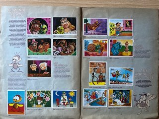 Álbum de cromos “Festival del dibujo animado” 1981