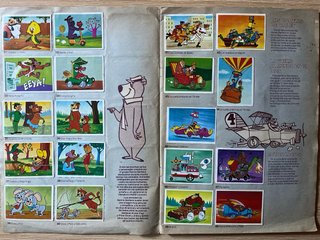 Álbum de cromos “Festival del dibujo animado” 1981