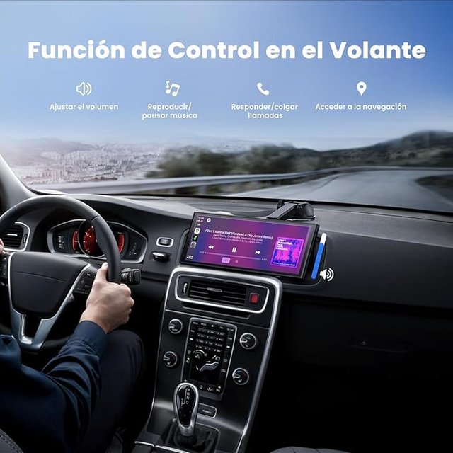 Pantalla Coche Krunia Bluetooth