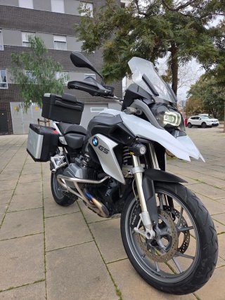 BMW R 1200 GS Adventure Gris/Blanco