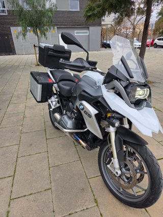 BMW R 1200 GS Adventure Gris/Blanco