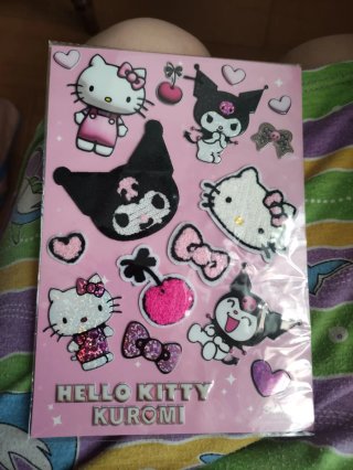 Lote Kuromi Hello Kitty. Todo sin usar