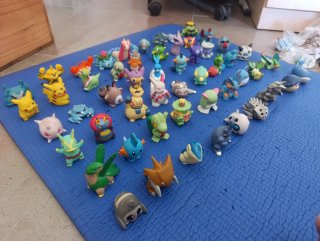Figuras Pokémon Bandai huecos Finger puppets