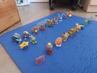 Figuras Pokémon Bandai huecos Finger puppets