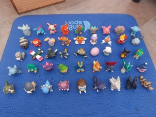 Figuras Pokémon Bandai huecos Finger puppets