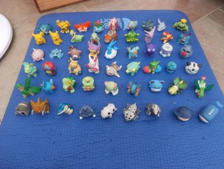 Figuras Pokémon Bandai huecos Finger puppets