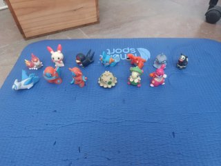 Figuras Pokémon Bandai huecos Finger puppets