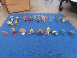 Figuras Pokémon Bandai huecos Finger puppets
