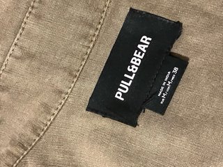 Sobrecamisa Pull&Bear verde militar Talla M