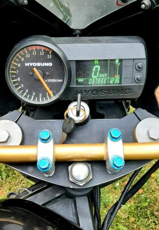 Hyosung GT 125 R 2007 Negra