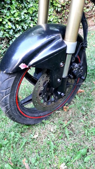 Hyosung GT 125 R 2007 Negra