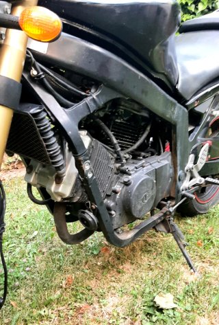 Hyosung GT 125 R 2007 Negra