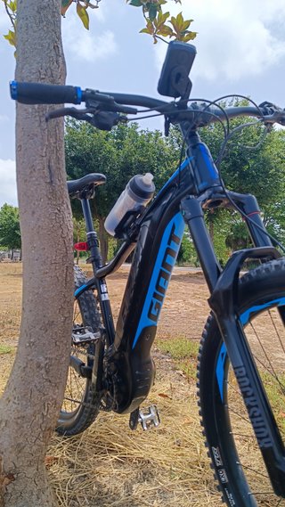 Bicicleta Eléctrica Giant Fathom Negra