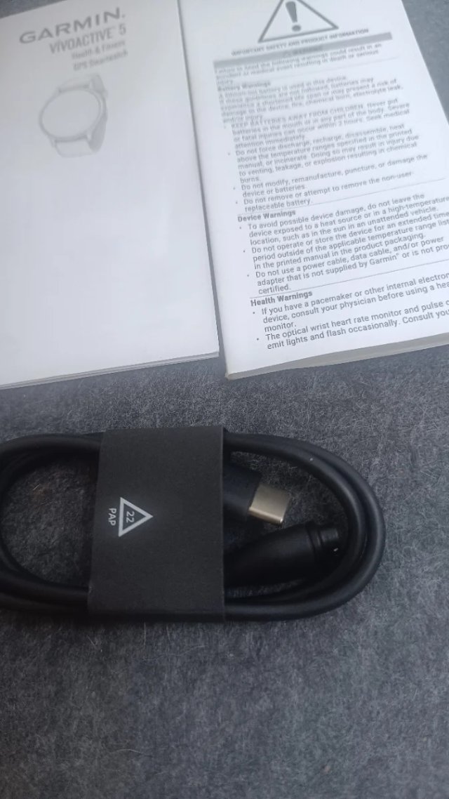 Smartwatch Garmin Vívoactive 5 Negro