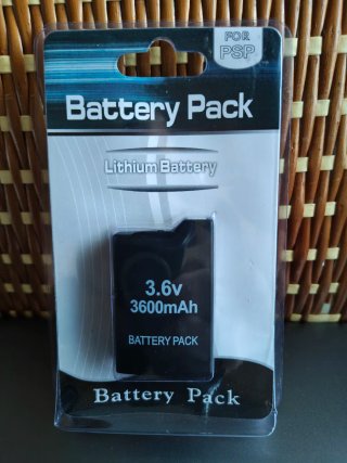 Batería PSP 3.6V 3600mAh Lithium