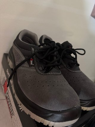 Scarpe antinfortunistiche U-Power nere/grigie