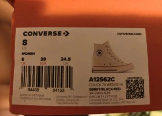 Converse All Star Blancas Plataforma