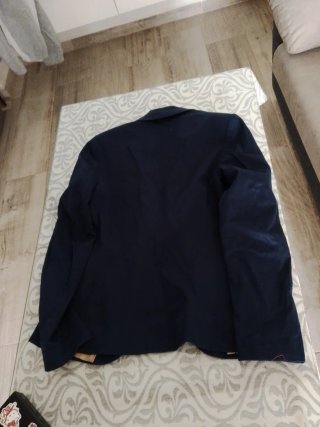 Chaqueta Zara Azul Marino