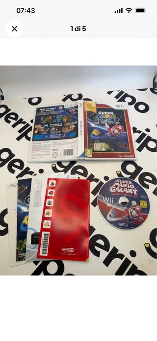 Super Mario Galaxy 1 Nintendo Wii