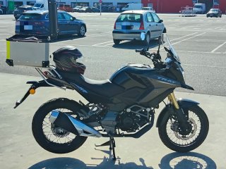 Moto 125cc Trail Negra