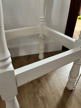 2 Banquetas altas de madera Solo entrega en mano