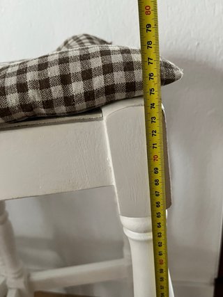 2 Banquetas altas de madera Solo entrega en mano