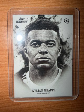 Carta Topps Kylian Mbappé Real Madrid C.F.