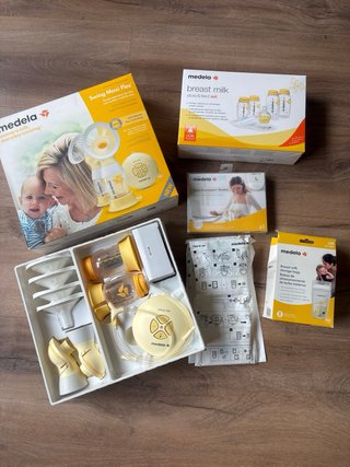 Lote Medela Extractor + Accesorios