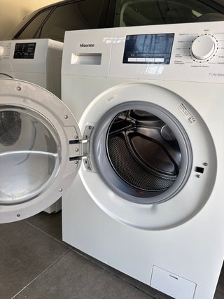 Lavadora Hisense 7kg Blanca