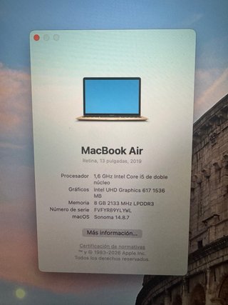 Apple MacBook Air 2019 13 pulgadas Oro rosa