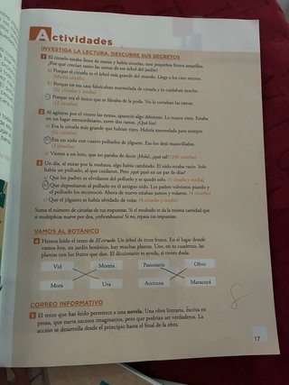 Lecturas, 5 Primaria tercer ciclo Tico-Tic