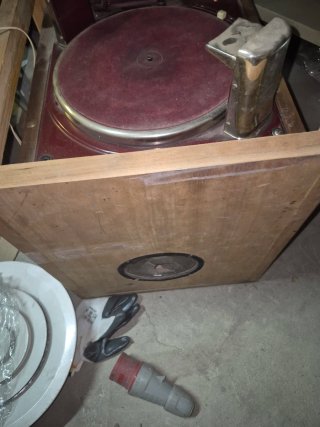Giradischi Radio Vintage in Legno