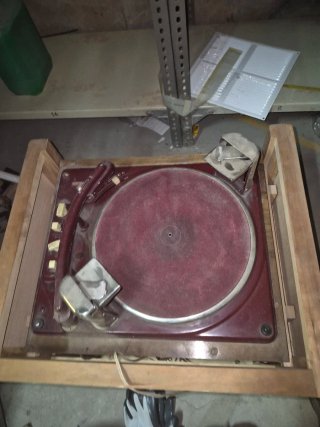Giradischi Radio Vintage in Legno