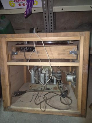 Giradischi Radio Vintage in Legno