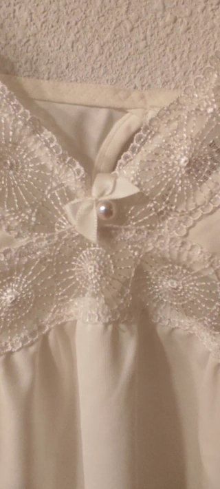 Conjunto lencero blanco encaje