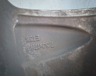 Audi 7.5 j x 17 h2 llanta a3 (8p) 2.0 fsi 472430
