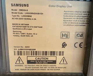 Samsung OM55N-S Cartelería Smart 55