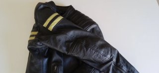 Chaqueta Piel Moto Hombre Talla XL