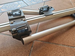 DOS Portabicis aluminio antirrobo fácil montaje