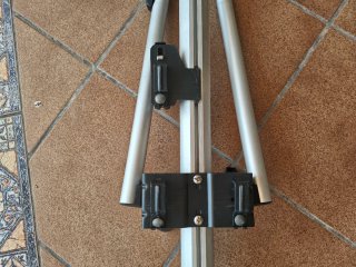 DOS Portabicis aluminio antirrobo fácil montaje