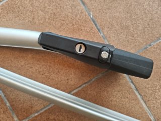 DOS Portabicis aluminio antirrobo fácil montaje