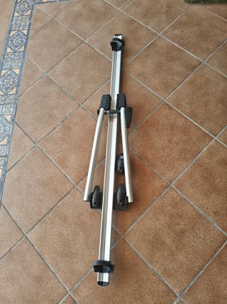 DOS Portabicis aluminio antirrobo fácil montaje