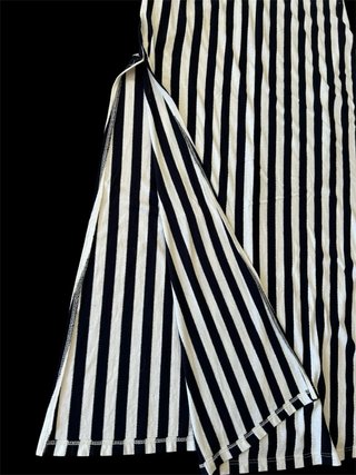 Vestido largo Bershka rayas Talla XS