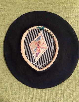 Boina Negra Vintage Aznarez Pamplona