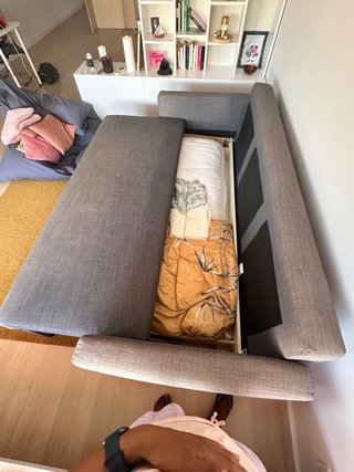 Sofá Cama IKEA FRIHETEN 3 Plazas Gris
