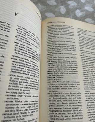 Diccionario Técnico inglés español