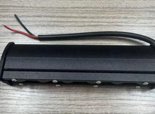 2 Barras LED Amarilla 6D Aluminio