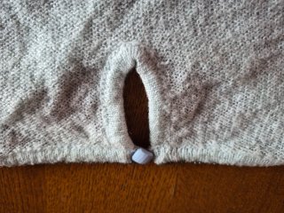 Maglia in lana verde acqua