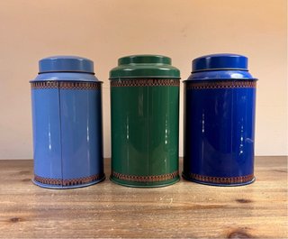 Juego latas inglesas de té Jacksons of Piccadilly